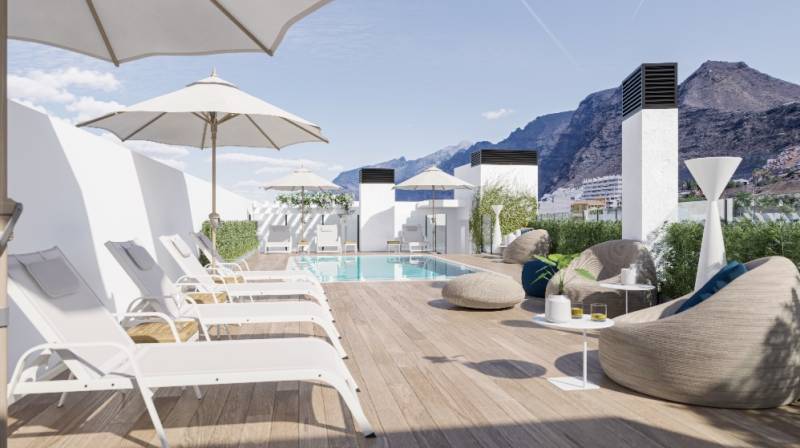 NUEVO APARTAMENTO EN NUEVO COMPLEJO PUERTO DE SANTIAGO