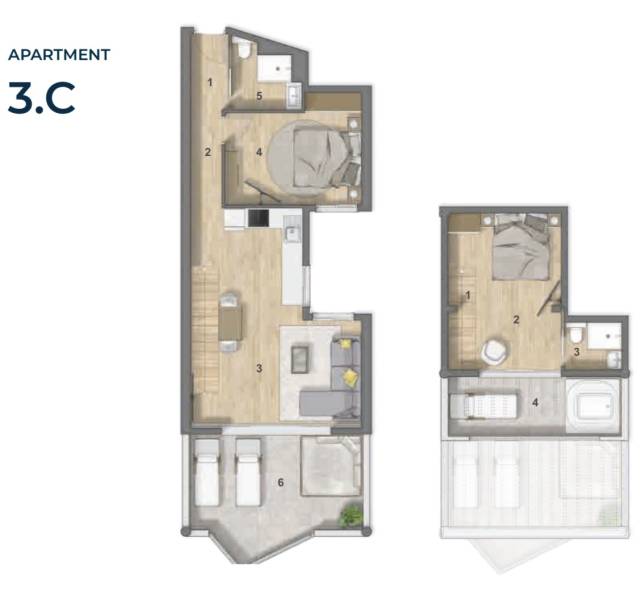 NUEVO APARTAMENTO EN NUEVO COMPLEJO PUERTO DE SANTIAGO
