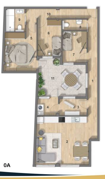 NUEVO APARTAMENTO EN NUEVO COMPLEJO PUERTO DE SANTIAGO